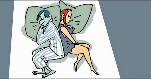 THE SECRETS OF THE COUPLE: Your sleeping position tells you everything about your relationship